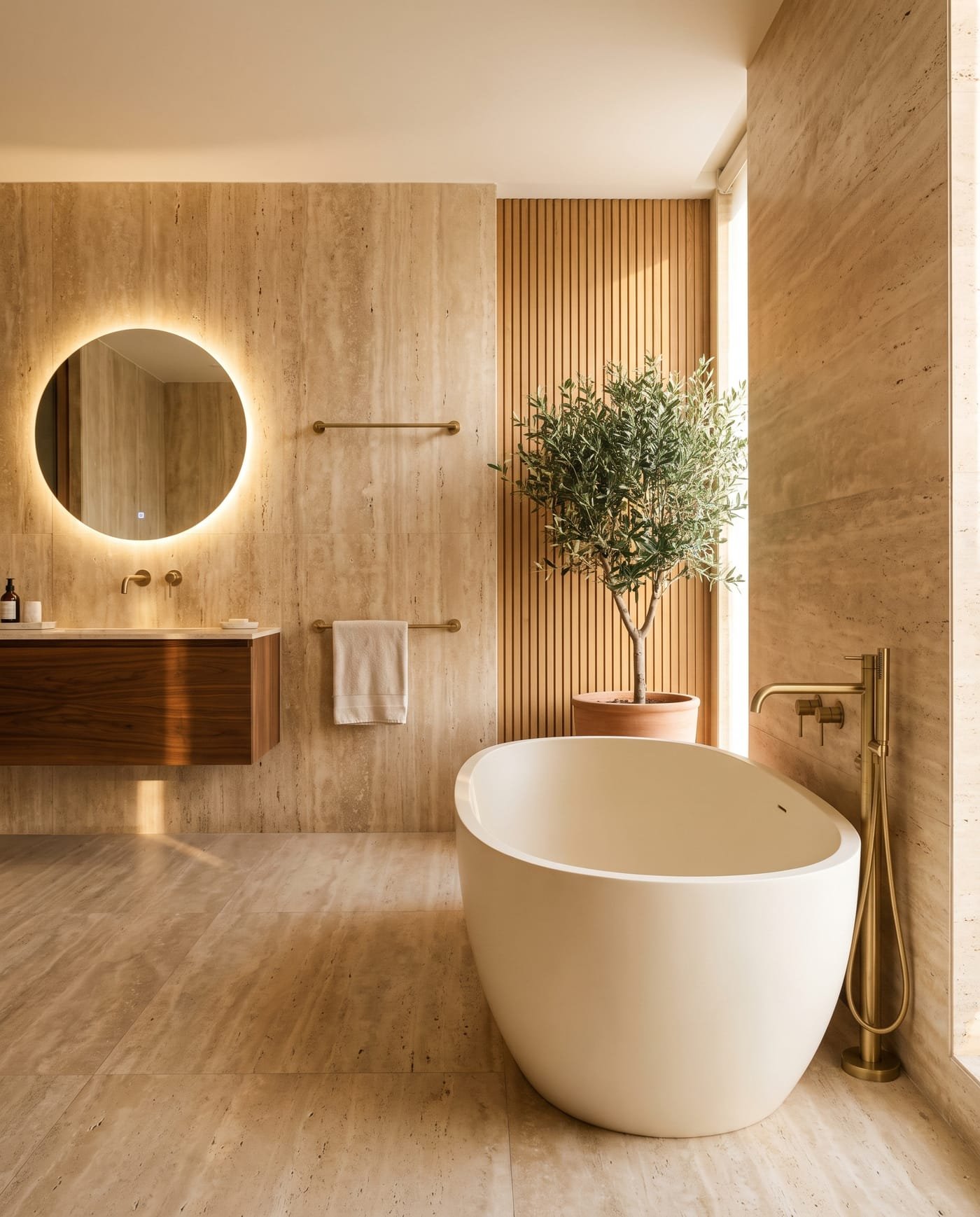 Spa-Style Bathroom
